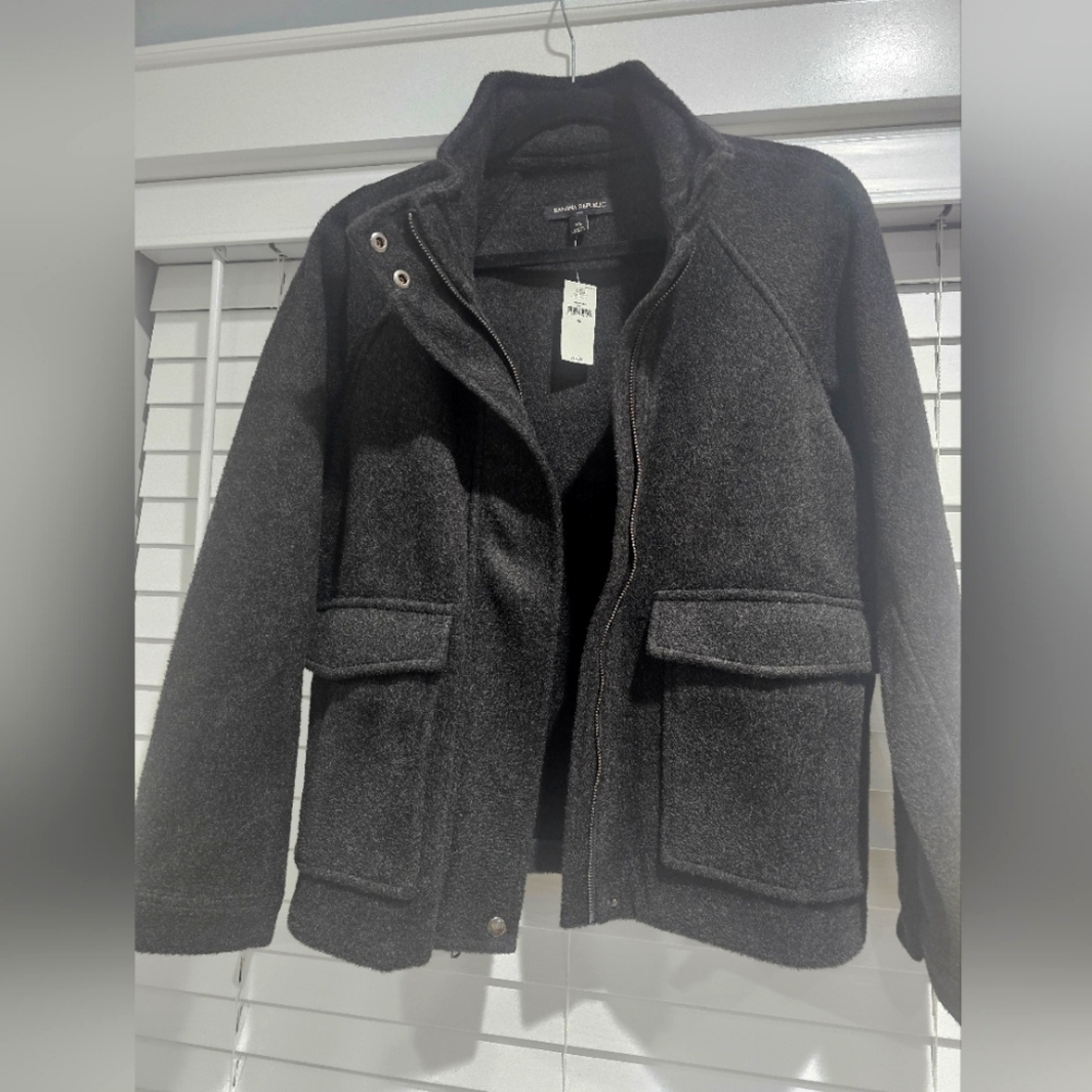 Banana Republic brushed short jacket
